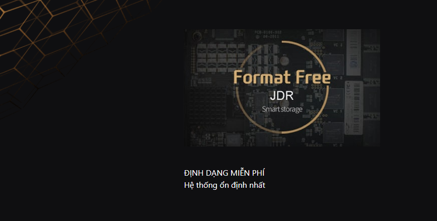 Ghi âm miễn phí định dạng JDR ghi lại mỗi giây