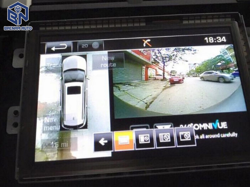 Camera 360 ô tô ghi hình toàn cảnh xung quanh xe 2