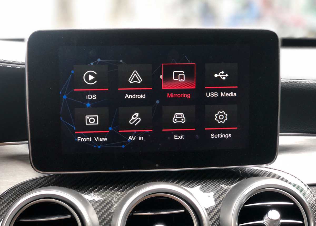 Carplay / Android Auto / Mirroing không dây cho xe ô tô 3
