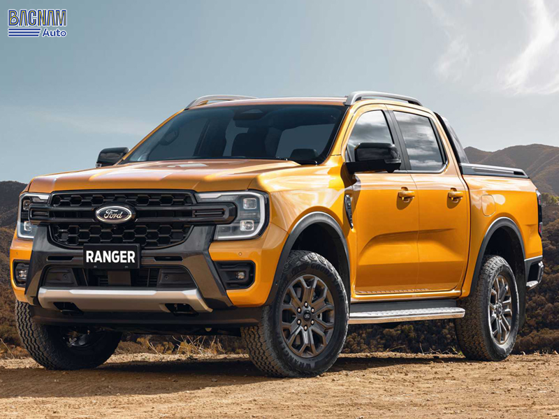 Cửa hít ô tô cho xe Ford Ranger 2023 3