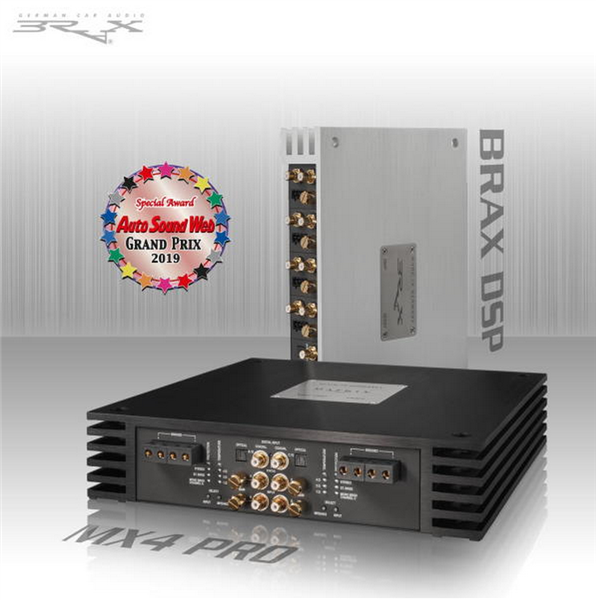 Giải thưởng đặc biệt về âm thanh tự động cho BRAX DSP & MX4 PRO