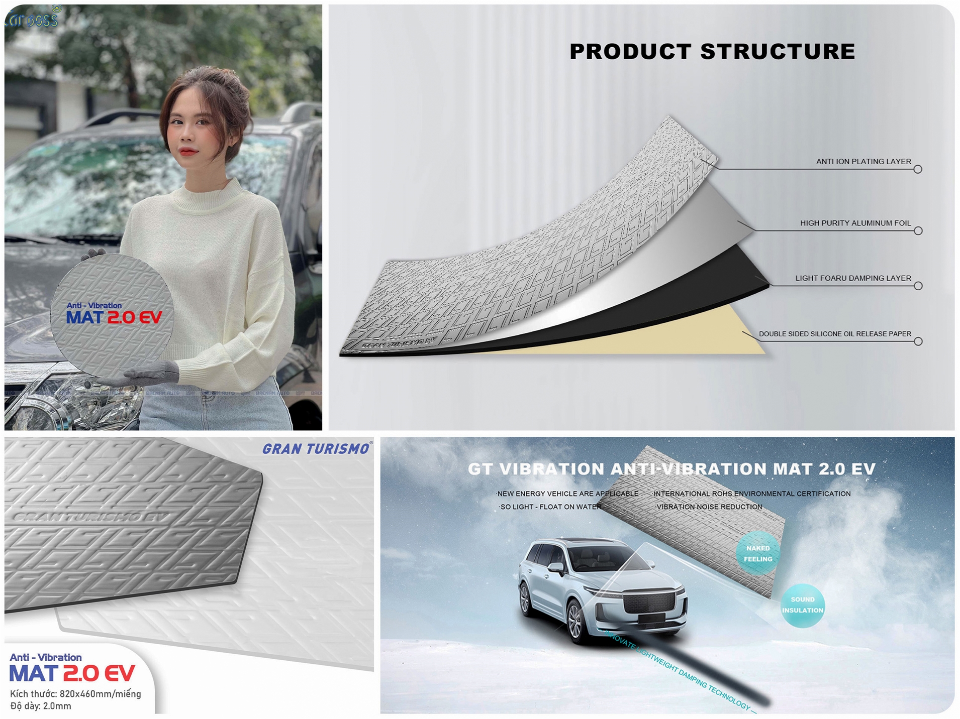 GRAN TURISMO có phiên bản dành riêng cho xe điện với trọng lượng nhẹ hơn đang kể so với các thương hiệu khác