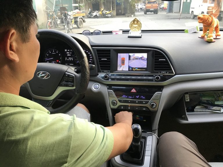 Camera 360 cho xe hyundai elantra ghi hình toàn cảnh xung quanh xe