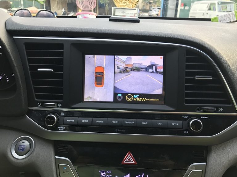 Lắp đặt camera 360 cho xe Hyundai Elantra