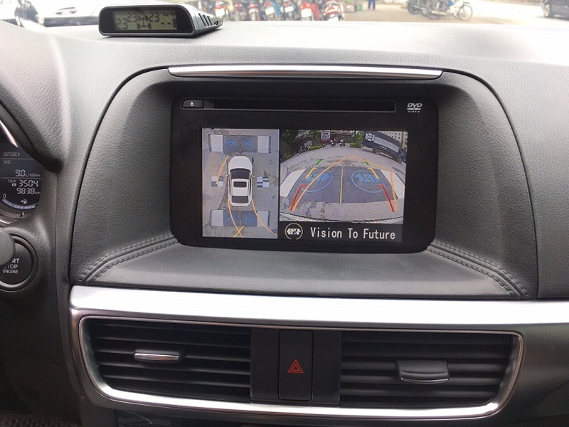 Lắp đặt camera 360 cho xe Mazda CX5