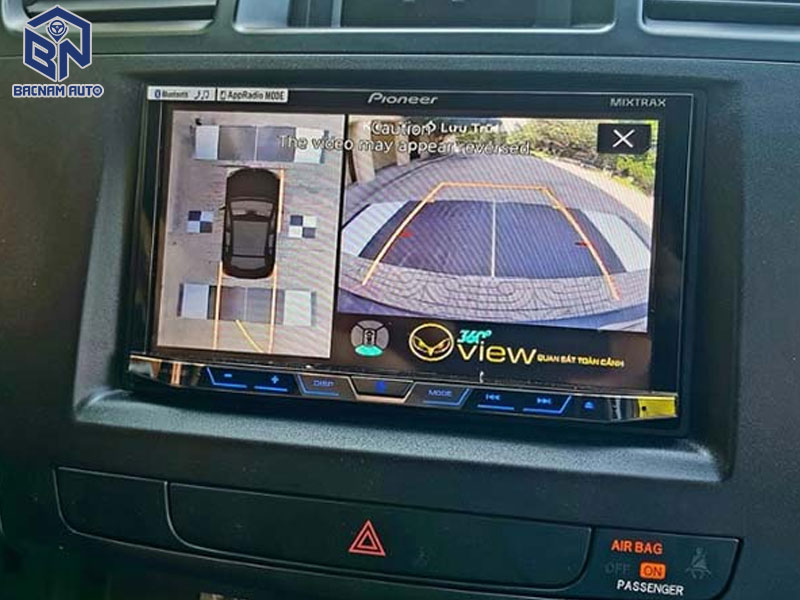 Thông số kỹ thuật của camera 360 độ ô tô cho xe Toyota Highlander