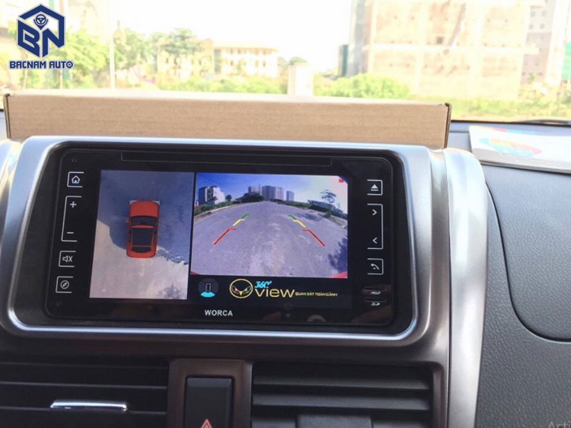 Camera 360 độ ô tô cho xe Toyota Vios