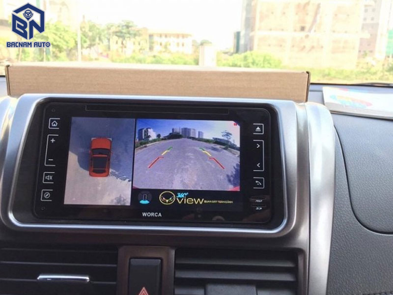 Camera 360 cho xe Toyota Yaris mang lại siêu lợi ích