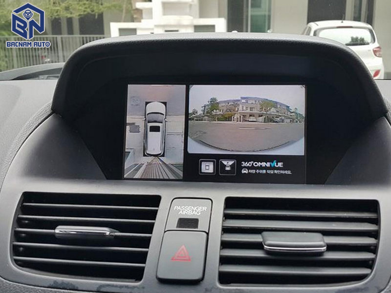 Camera 360 độ kết nối với màn hình DVD ô tô