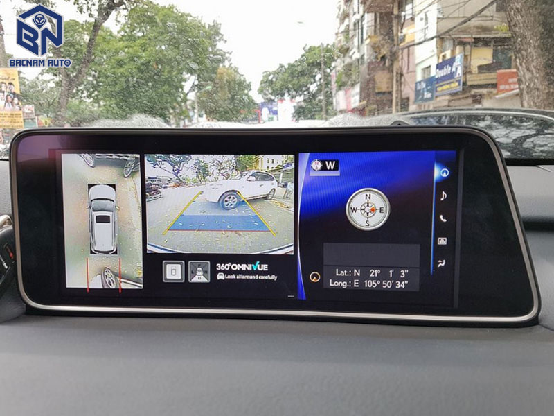 Lắp đặt camera 360 độ cho xe Lexus RX 350 là sự lựa chọn đúng đắn của các chủ xe