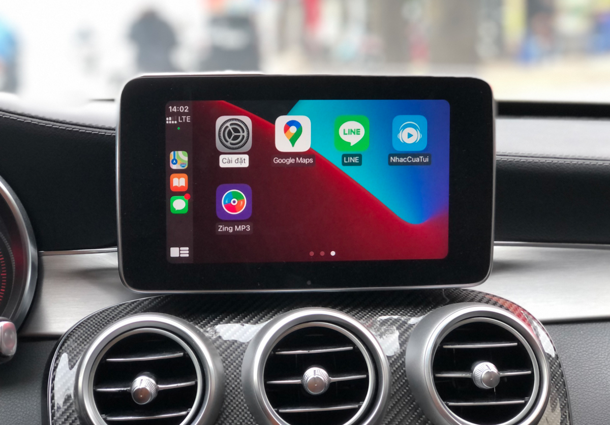 Carplay / Android Auto / Mirroing không dây cho xe ô tô 2
