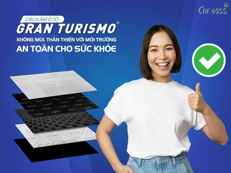 Cách âm chống ồn Gran Turismo an toàn cho sức khỏe