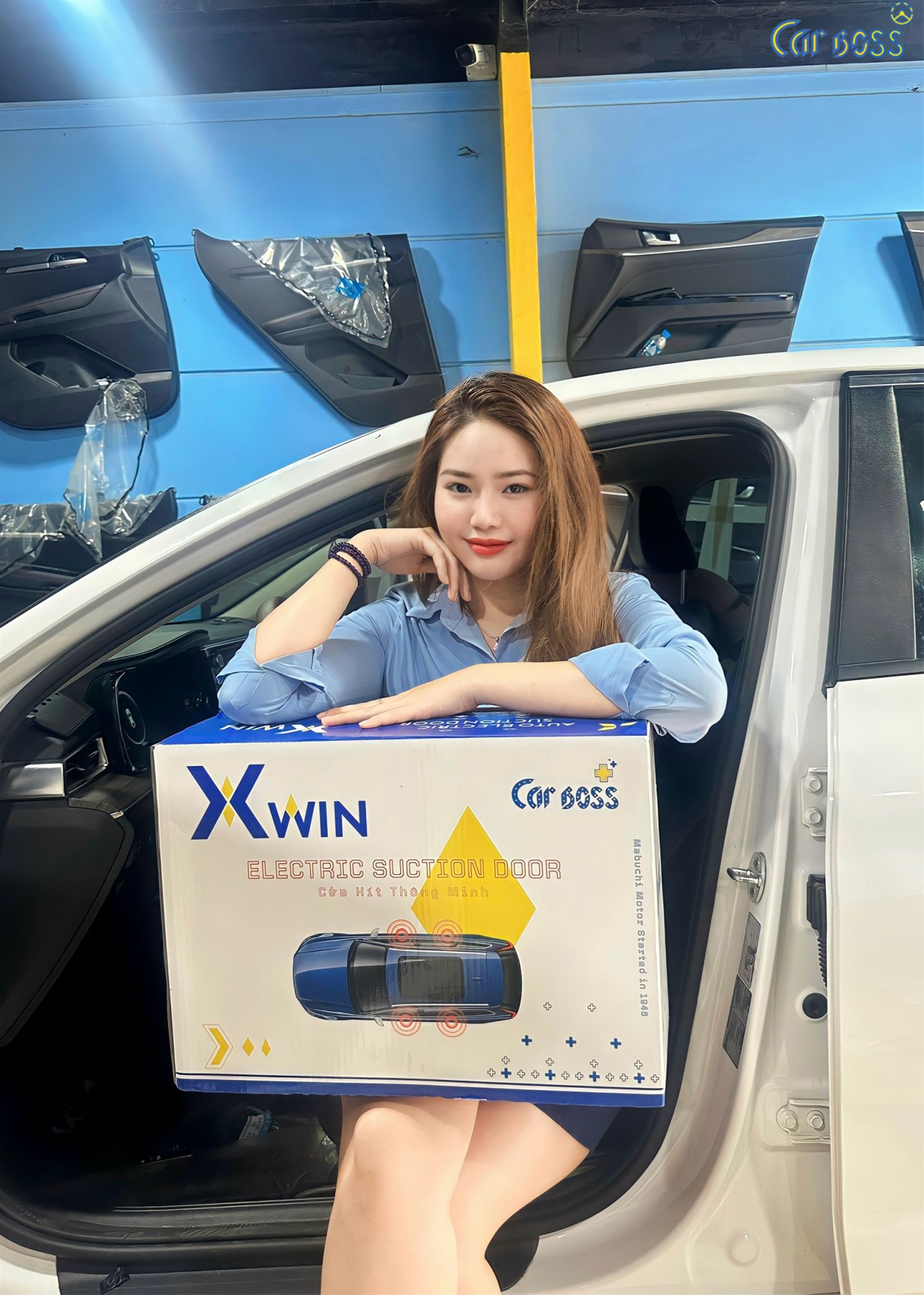 Xwin đã trang bị cho cửa hít tự động Peugoet 3008 