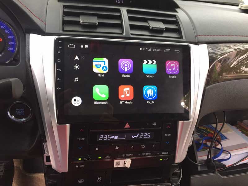 Màn hình DVD ô tô cho xe Toyota Camry 10.2 inch chạy Android cao cấp
