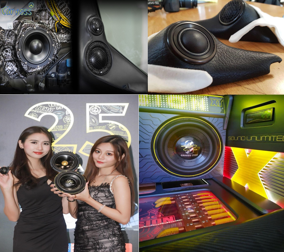 Cấu hình âm thanh 3way ô tô trên cột A cải thiện tốt nhất chất lượng âm thanh