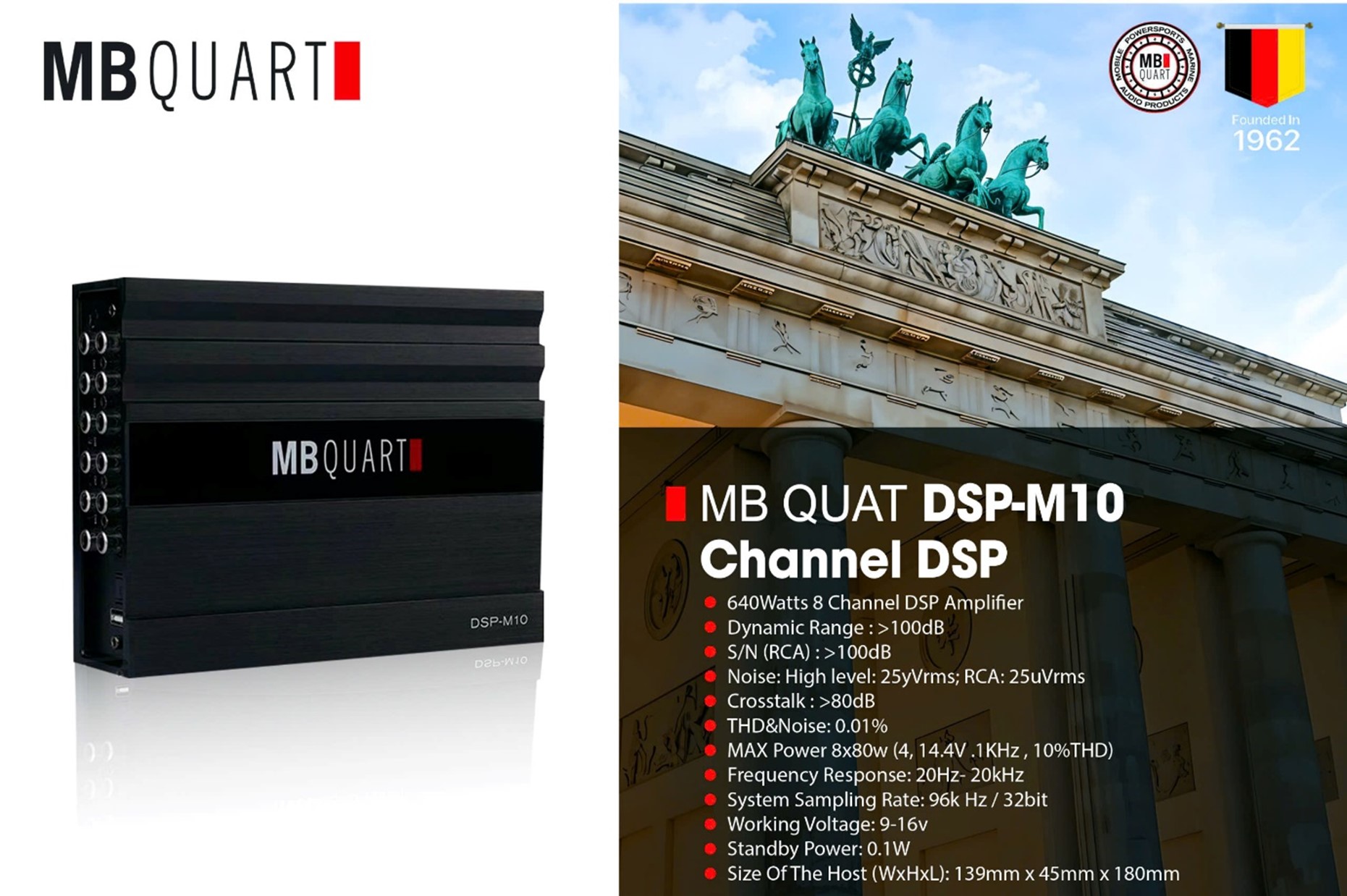 MB QUART DSP -M10