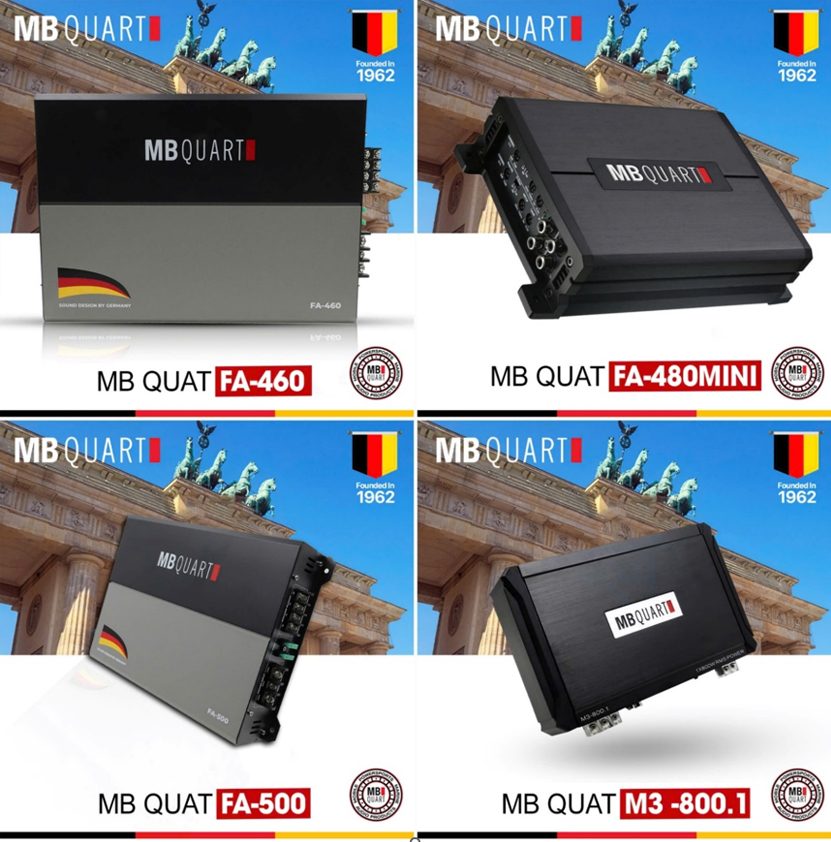 Mã Amply của Âm Thanh Xe Hơi MB QUART
