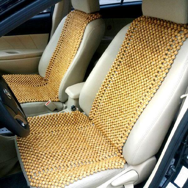 Áo ghế hạt gỗ cho xe ô tô chất lượng nhất